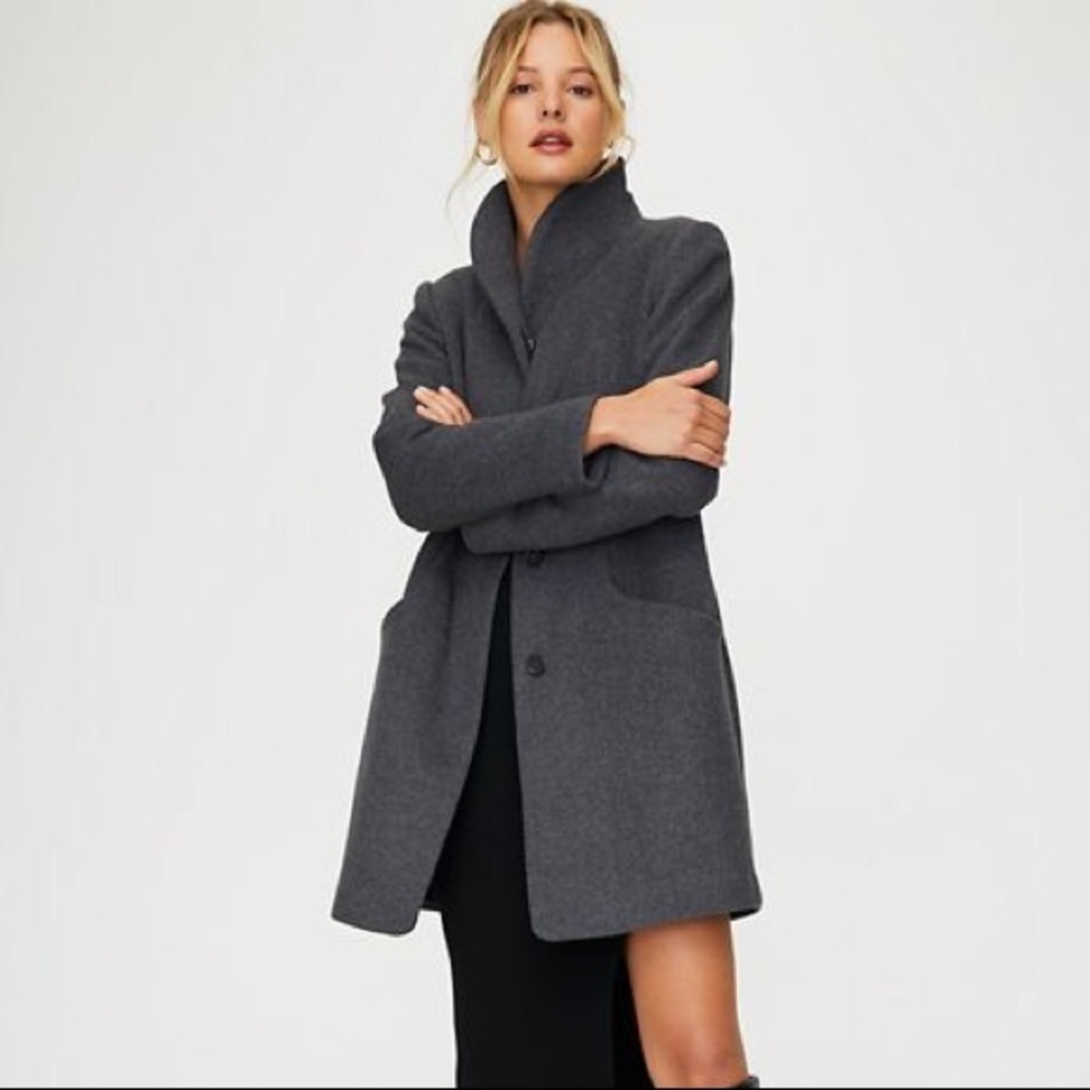 Wilfred Cocoon Wool Coat NWOT